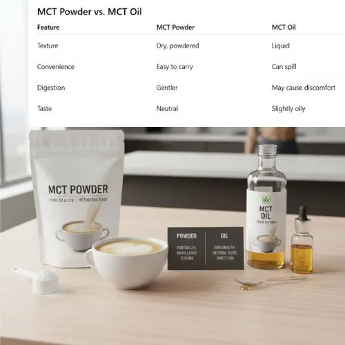 MCT Powder vs. MCT Oil