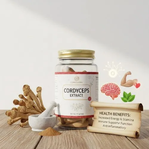 What are the benefits of Cordyceps extract for health