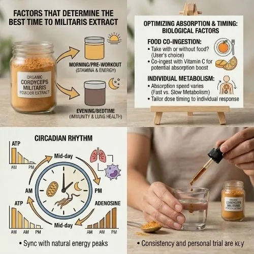 Factors Influencing the Best Time to Take Cordyceps Militaris Extract