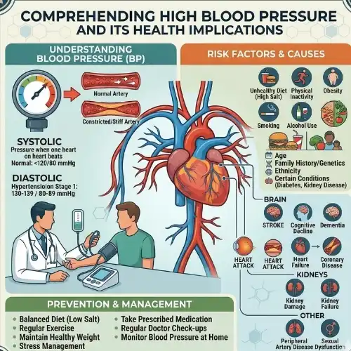 Comprehending High Blood Pressure and Its Health Implications