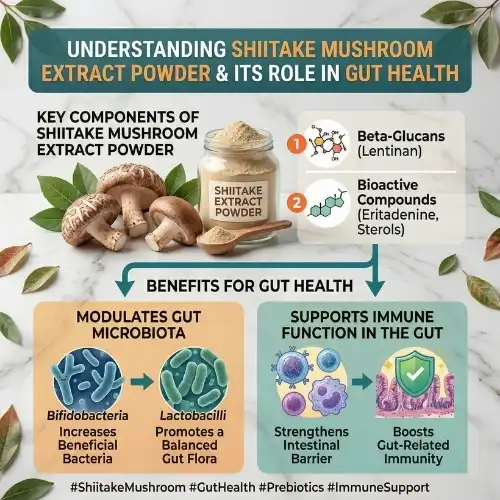 Understanding Shiitake Mushroom Extract and Its Role in Gut Health