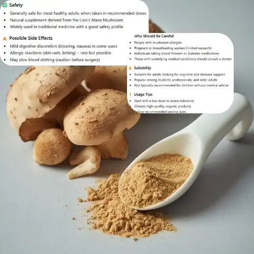 lions mane powder Safety, Side Effects, lions mane powder Safety, Side Effects,