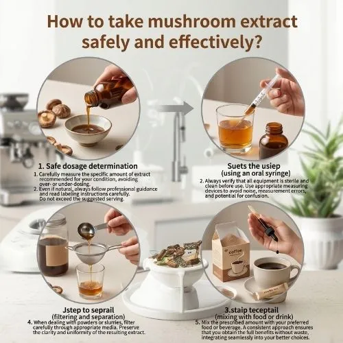 How to Take Shiitake Mushroom Extract Safely and Effectively