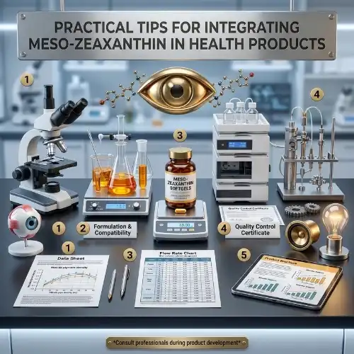 Practical Tips for Integrating Meso-Zeaxanthin in Health Products Practical Tips for Integrating Meso-Zeaxanthin in Health Products