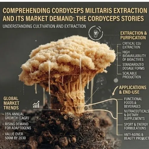 Comprehending Cordyceps Militaris Extract and Its Market Demand Comprehending Cordyceps Militaris Extract and Its Market Demand