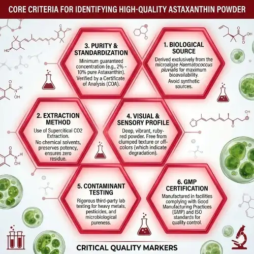 Core Criteria to Identify High Quality Astaxanthin Powder (1)