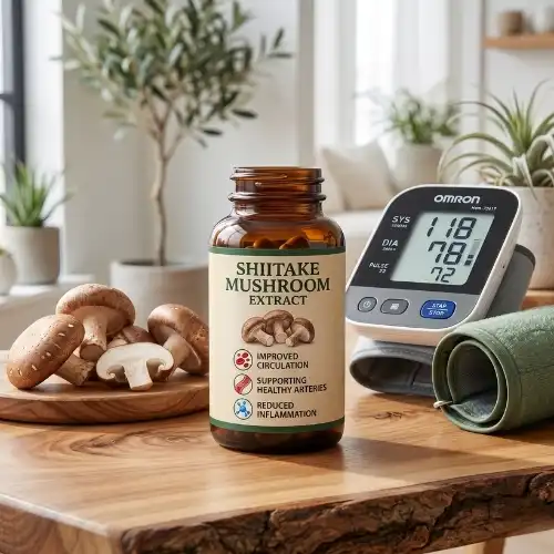 Shiitake Mushroom Extract and Its Potential Impact on Blood Pressure Shiitake Mushroom Extract and Its Potential Impact on Blood Pressure