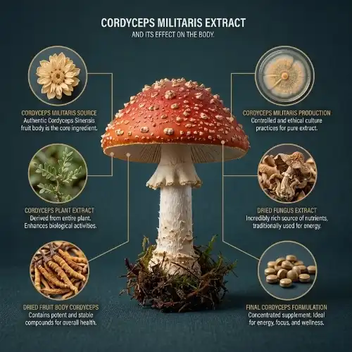 cordyceps  effects on body