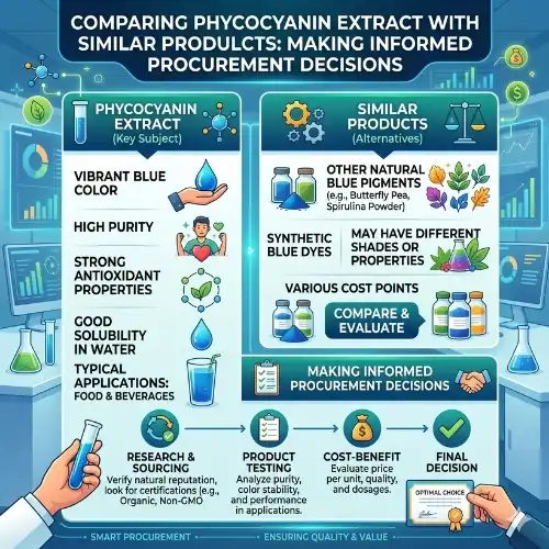 Comparing Phycocyanin Extract with Similar Products Making Informed Procurement Decisions