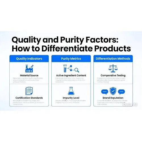 Quality and Purity Factors How to Differentiate Products