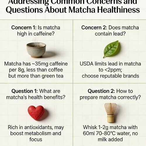 Addressing Common Concerns and Questions About Matcha Healthiness