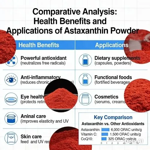 Comparative Analysis Health Benefits and Applications
