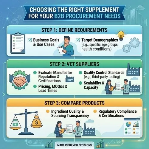 Choosing the Right Supplement for Your B2B Procurement Needs Choosing the Right Supplement for Your B2B Procurement Needs