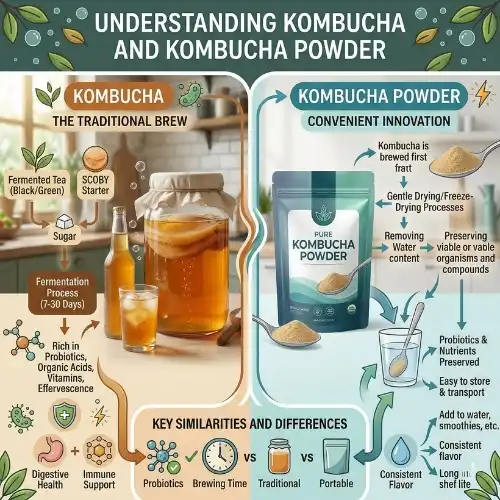 Understanding Kombucha and Kombucha Powder
