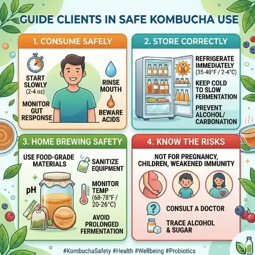 How to Guide Clients and End-Users in Safe Kombucha Use? How to Guide Clients and End-Users in Safe Kombucha Use?