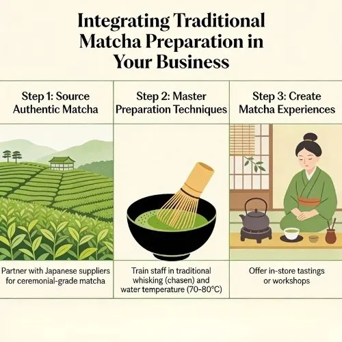 Integrating Traditional Matcha Preparation in Your Business Integrating Traditional Matcha Preparation in Your Business