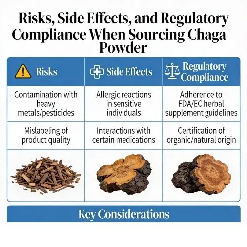 Risks, Side Effects, and Regulatory Compliance to Consider When Sourcing