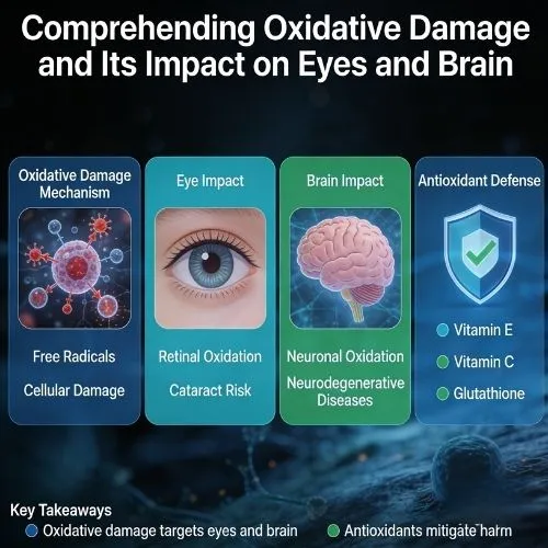 Comprehending Oxidative Damage and Its Impact on Eyes and Brain Comprehending Oxidative Damage and Its Impact on Eyes and Brain