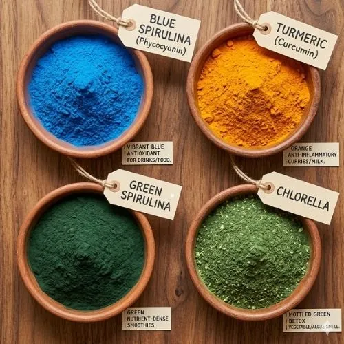 Comparison of Blue Spirulina Powder with Other Supplements and Spirulina Types Comparison of Blue Spirulina Powder with Other Supplements and Spirulina Types
