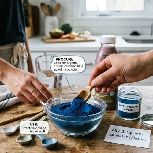 How to Use and Procure Blue Spirulina Powder Effectively How to Use and Procure Blue Spirulina Powder Effectively