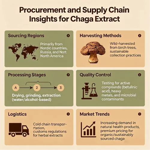 Procurement and Supply Chain Insights for Chaga Extract