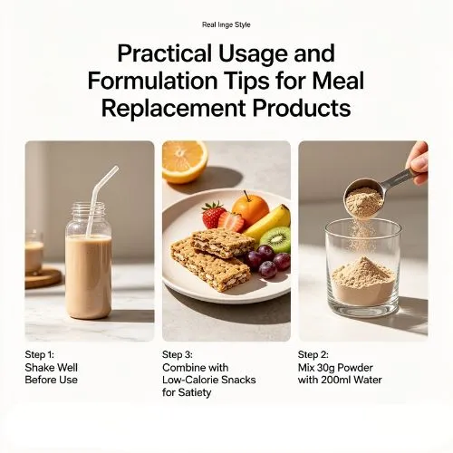 Practical Usage and Formulation Tips for Meal Replacement Products (1)