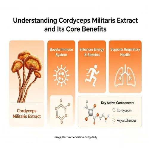 Understanding Cordyceps Militaris Extract and Its Core Benefits