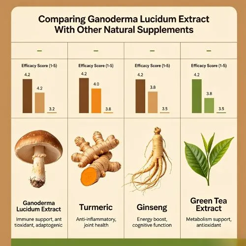 comparing ganoderma comparing ganoderma