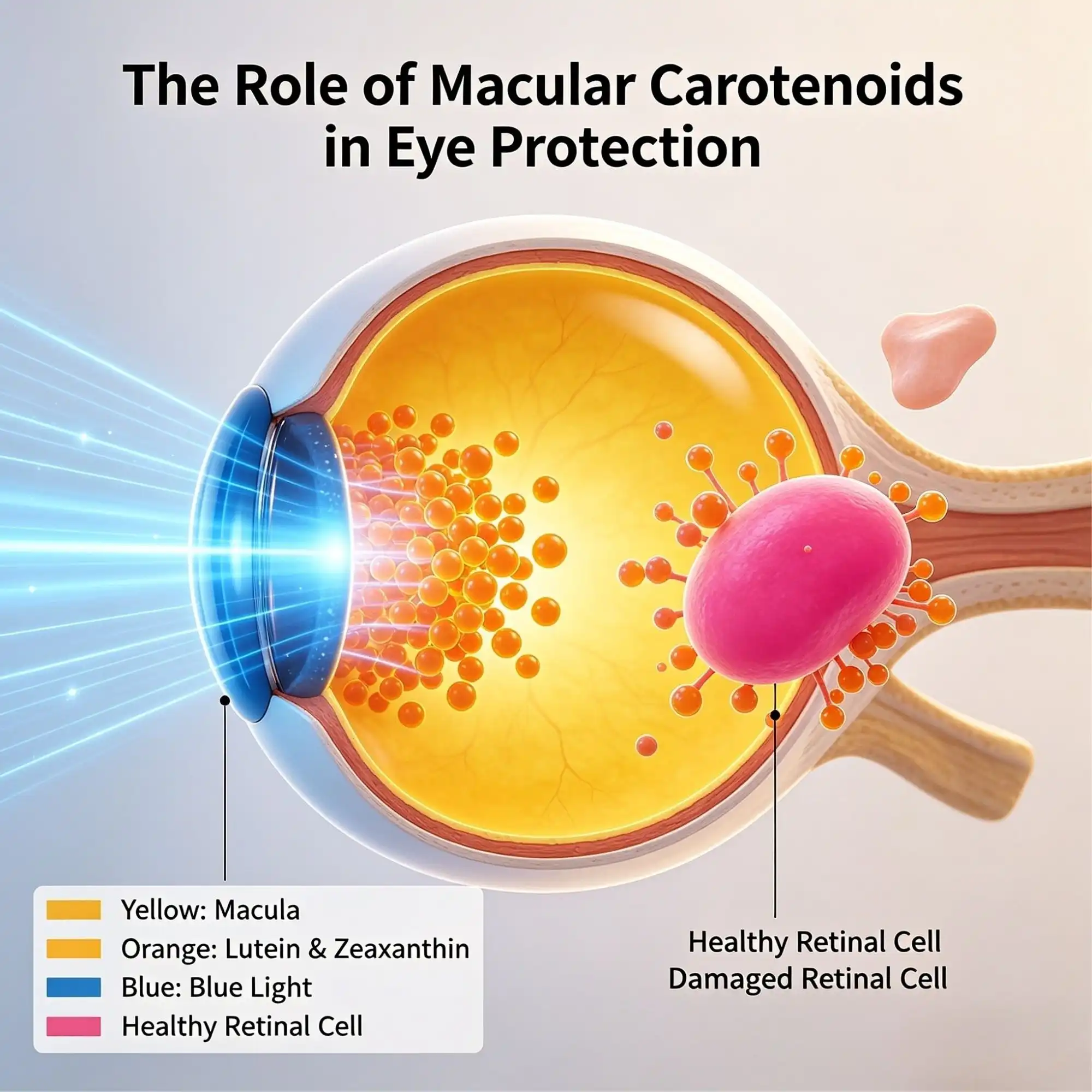 The Role of Macular Carotenoids in Eye Protection