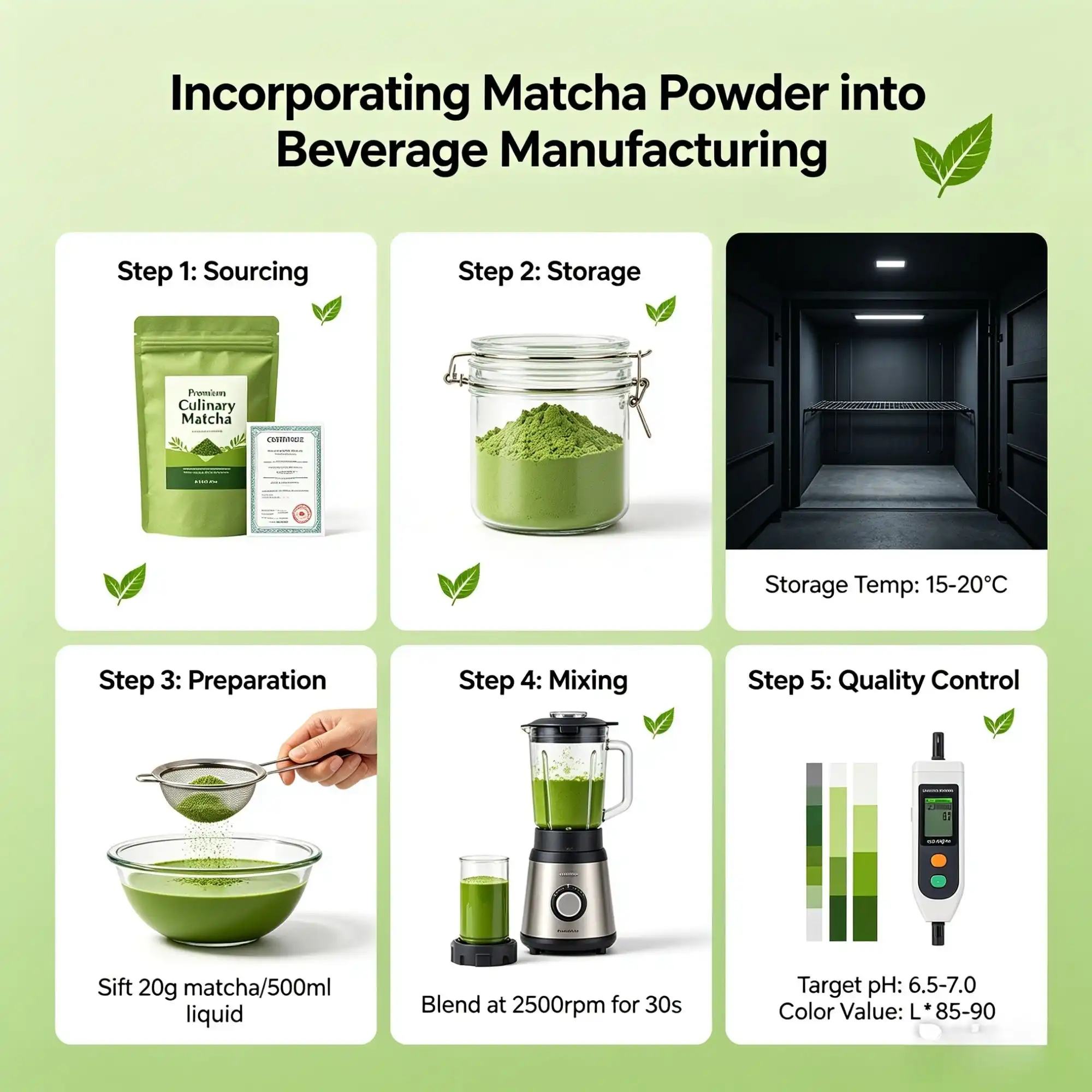 How to Incorporate Matcha Powder into Beverage Manufacturing How to Incorporate Matcha Powder into Beverage Manufacturing