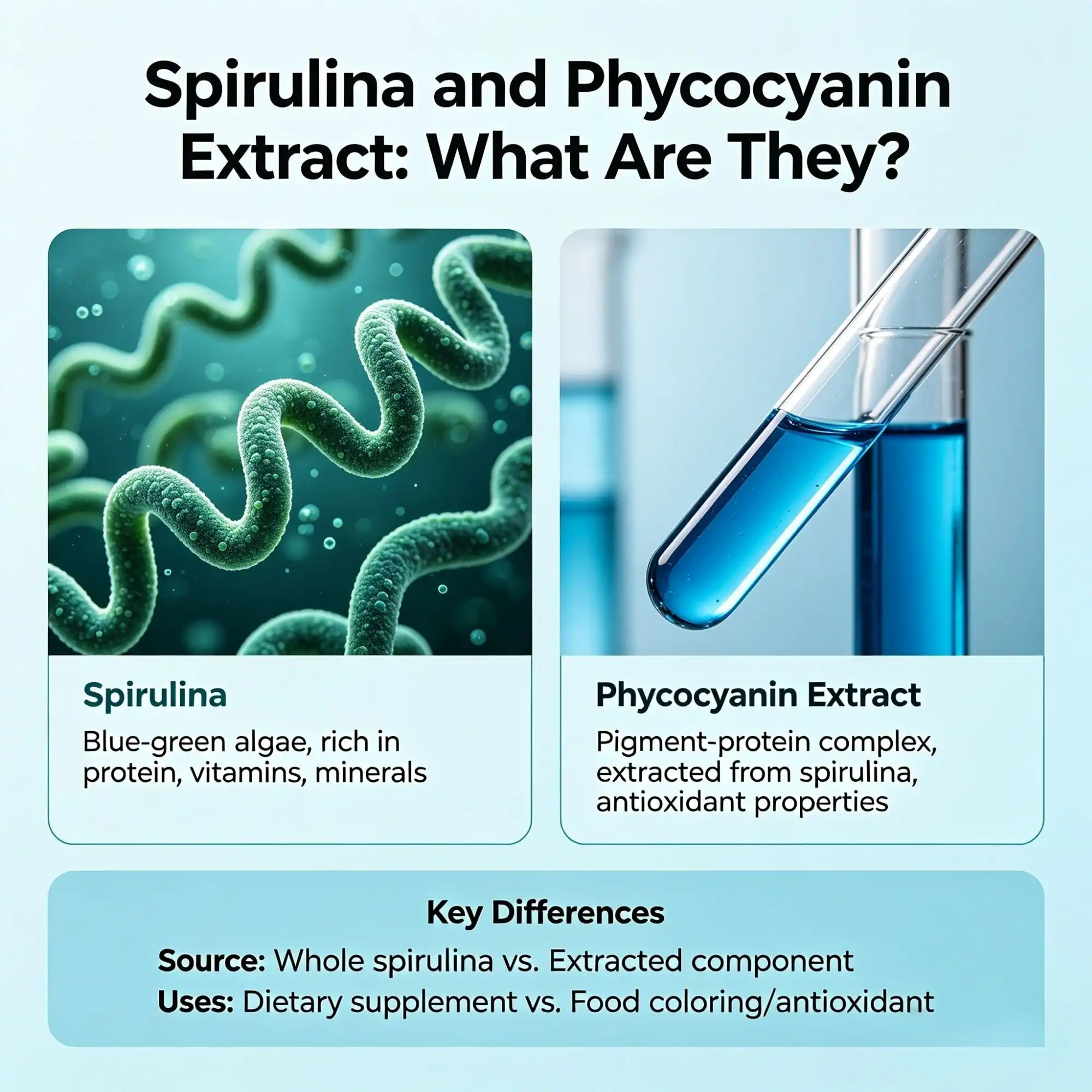 spirulina an dphycocyanin