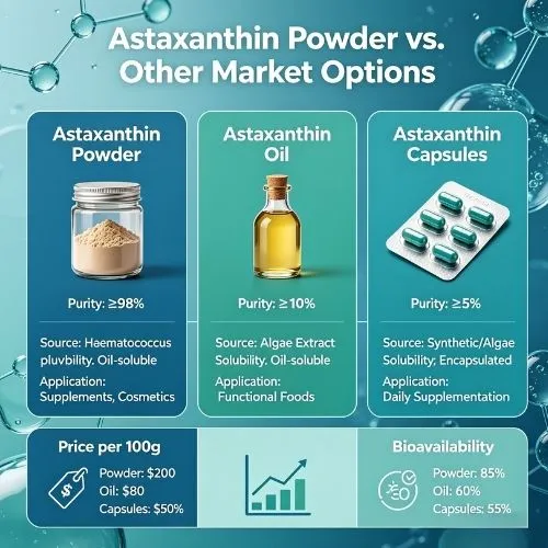 comparing astaxanthin powder to other similar products on the market for you. comparing astaxanthin powder to other similar products on the market for you.
