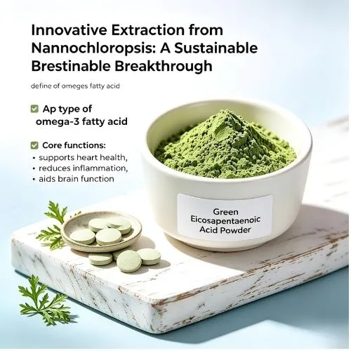 Innovative Extraction from Nannochloropsis A Sustainable Breakthrough