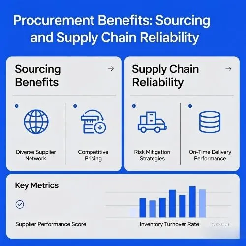 Procurement Benefits Sourcing and Supply Chain Reliability Procurement Benefits Sourcing and Supply Chain Reliability