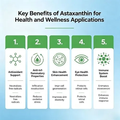 key benefits  of astaxanthin