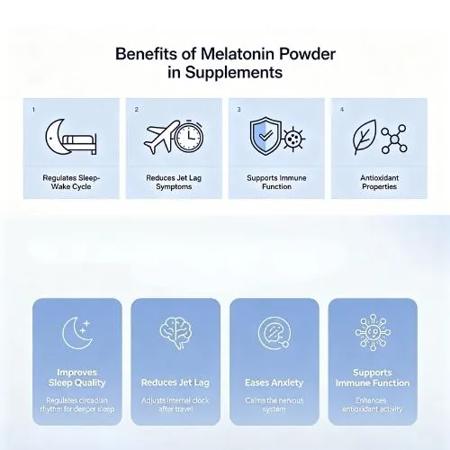 Benefits of Melatonin Powder in Supplements