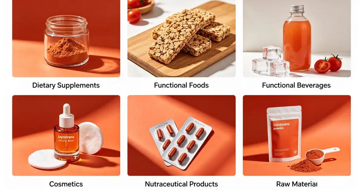lycopene powder application