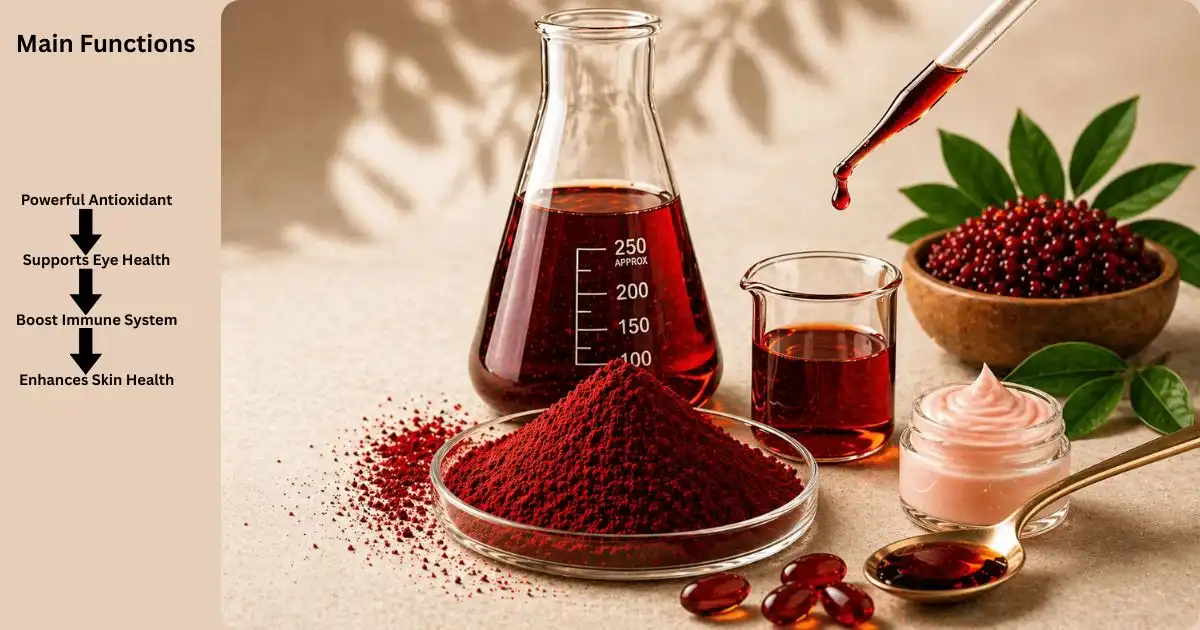 astaxanthin main function