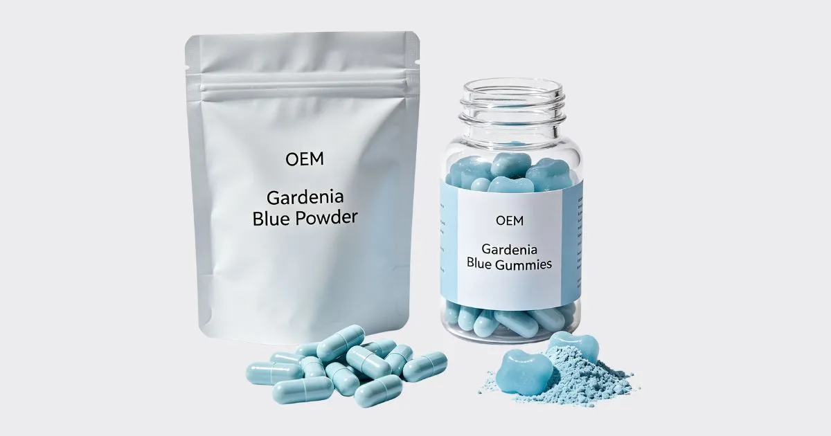 gardenia blue powder oem gardenia blue powder oem