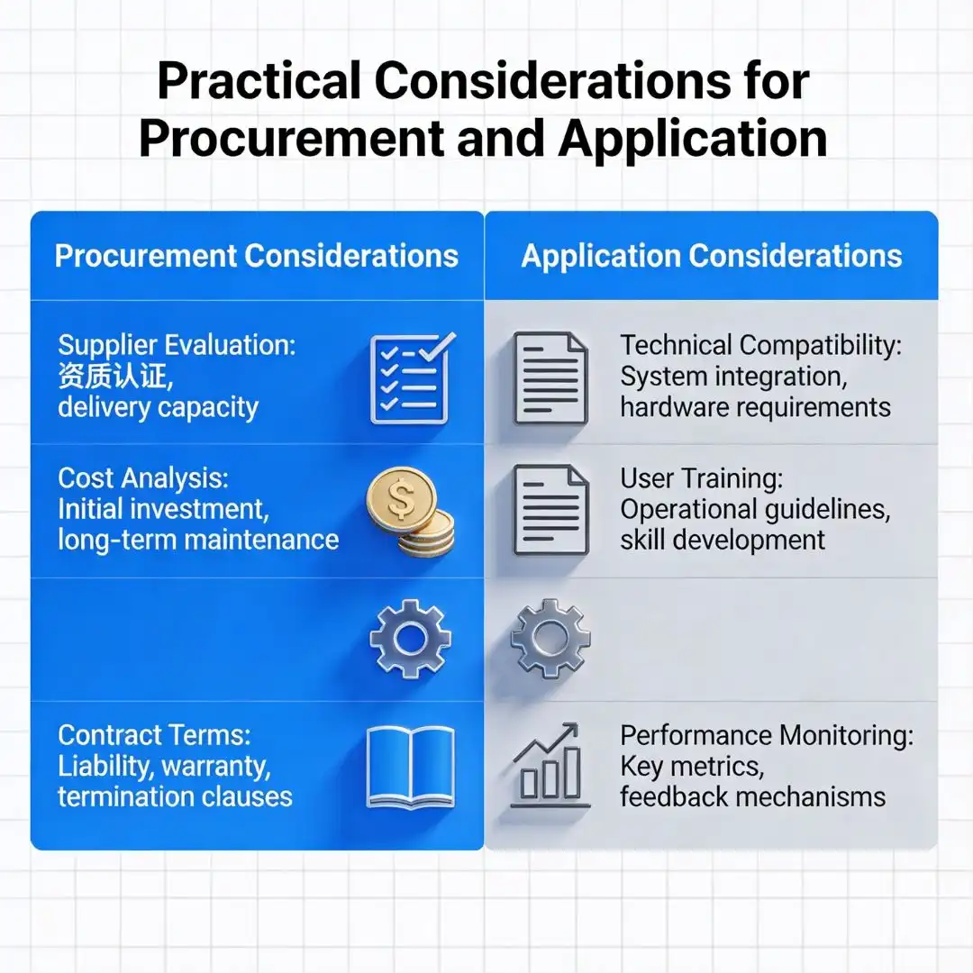 Practical Considerations for Procurement and Application Practical Considerations for Procurement and Application