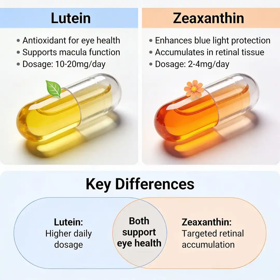 Comparing Lutein and Zeaxanthin in Supplement Formulations
