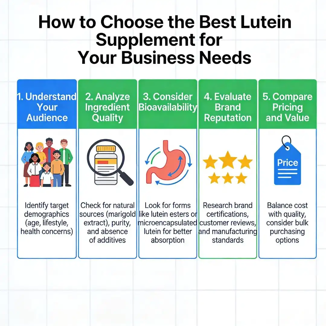 How to Choose the Best Lutein Supplement for Your Business Needs How to Choose the Best Lutein Supplement for Your Business Needs