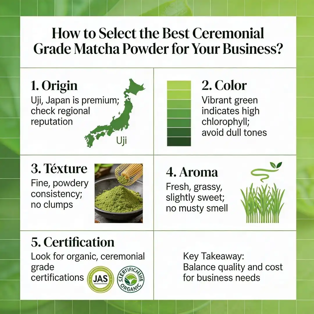 How to Select the Best Ceremonial Grade Matcha Powder for Your Business How to Select the Best Ceremonial Grade Matcha Powder for Your Business