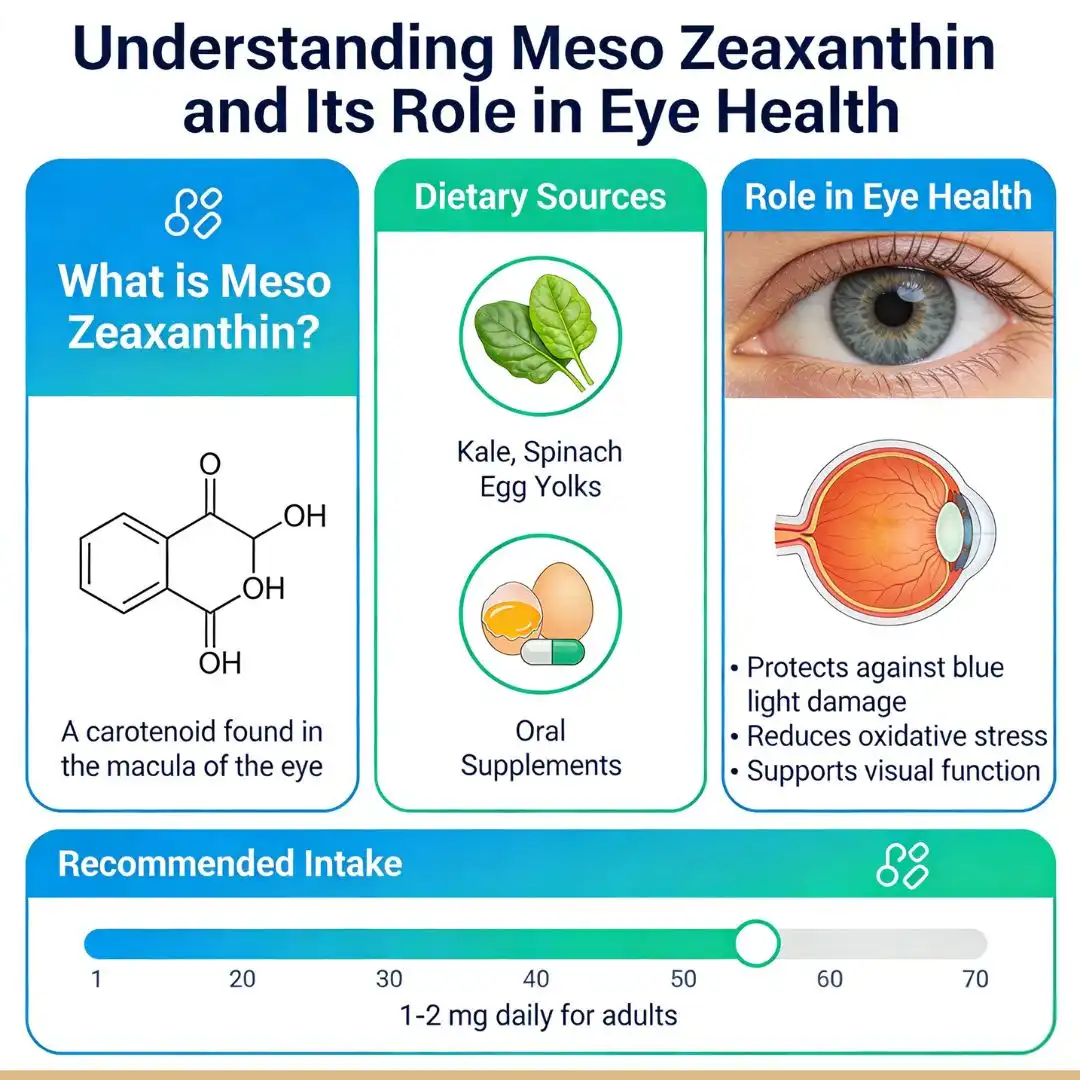 Understanding Meso Zeaxanthin and Its Role in Eye Health