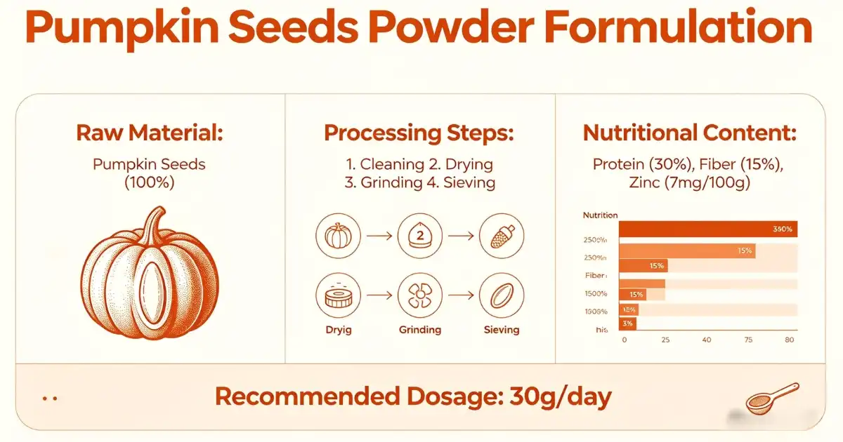 formulations pumpkin seed powder formulations pumpkin seed powder