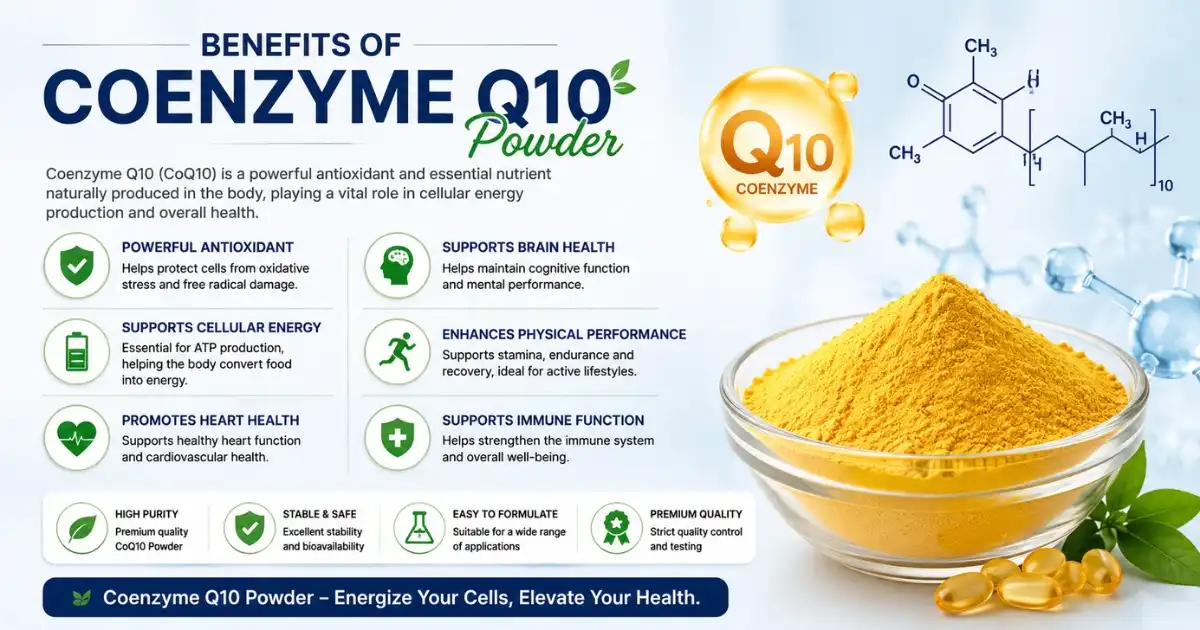 benefits coenzymes Q10