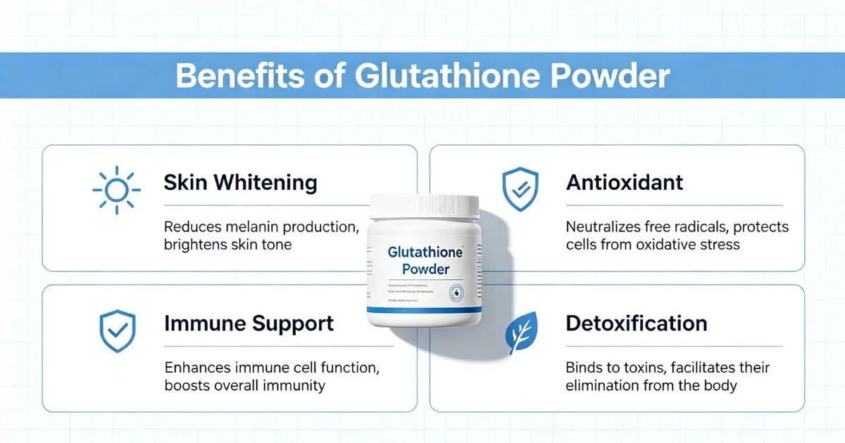 glutathione powder benefits