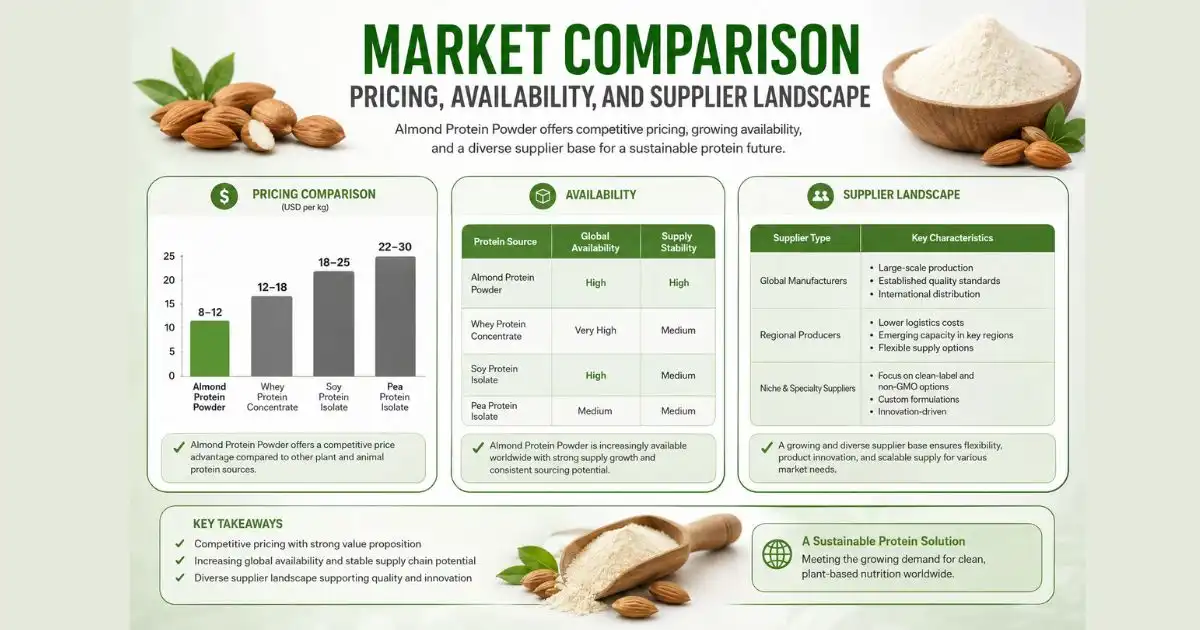market comparison almond 