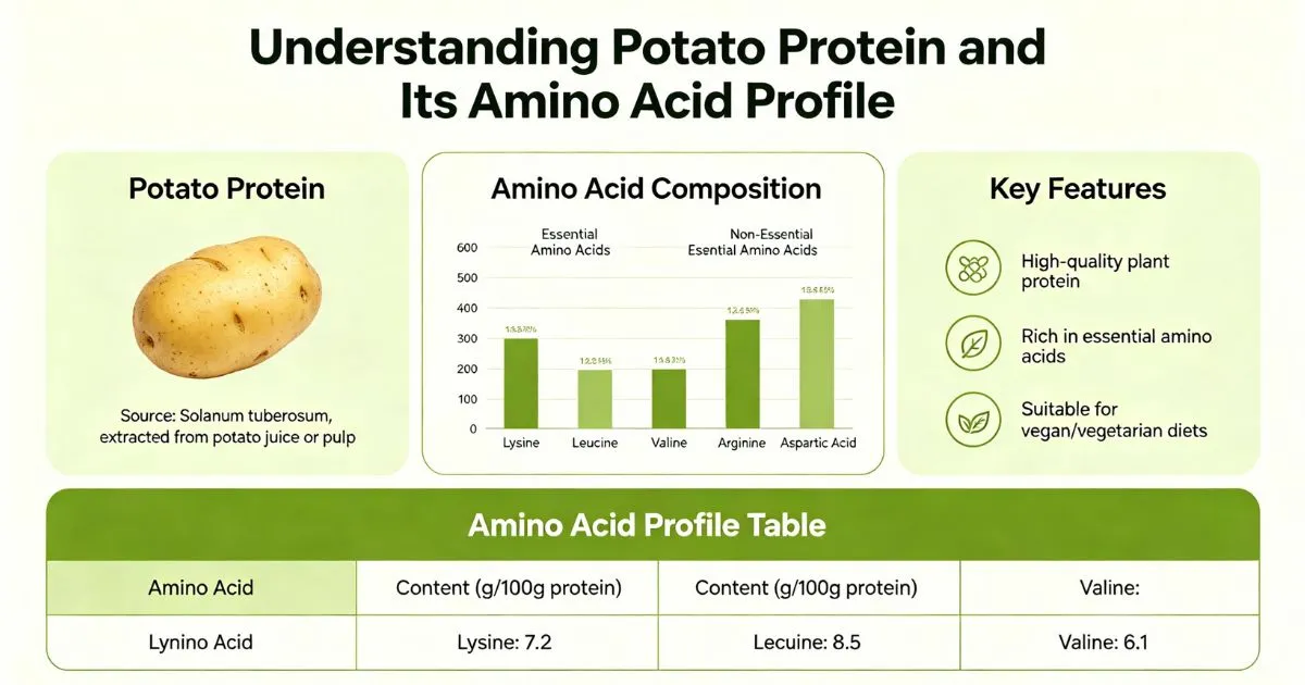 potato protein powder understanding potato protein powder understanding