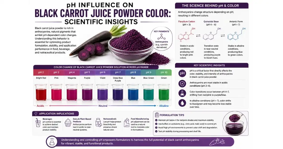 pH Influence on Black Carrot Juice Powder Color (1)